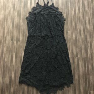 Crochet detail Free People dress